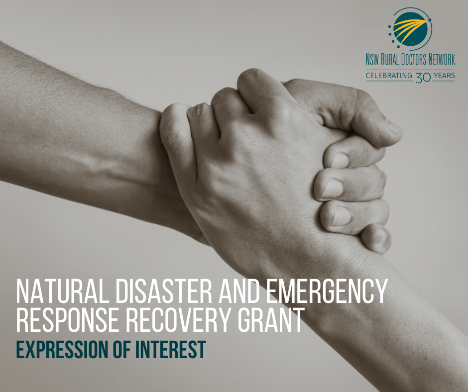 NSW RDN opens Natural Disaster and Emergency Response Recovery Grant EOI NSW RDN opens Natural Disaster and Emergency Response Recovery Grant EOI