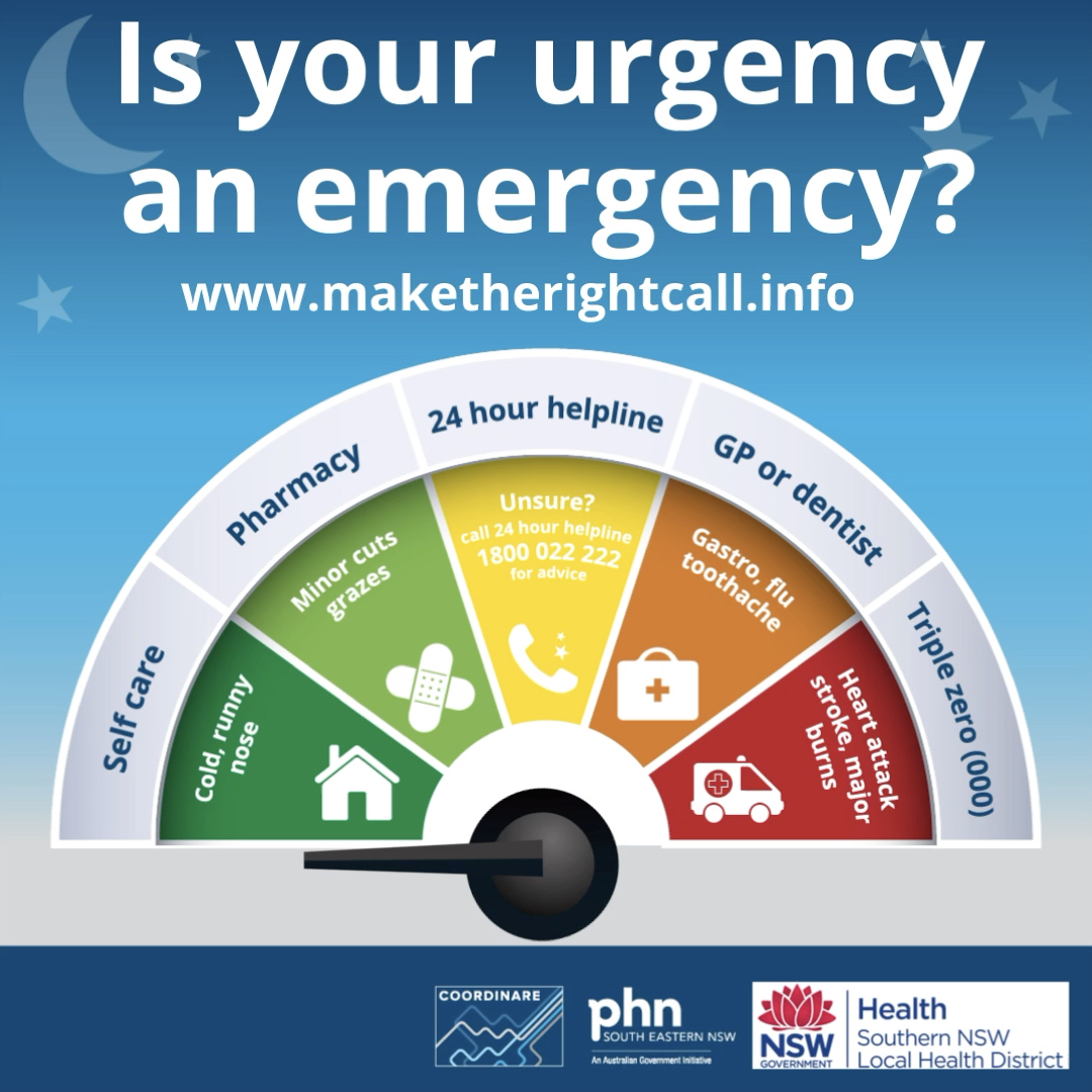 Make the right call to get the right health care these holidays! Make the right call to get the right health care these holidays!