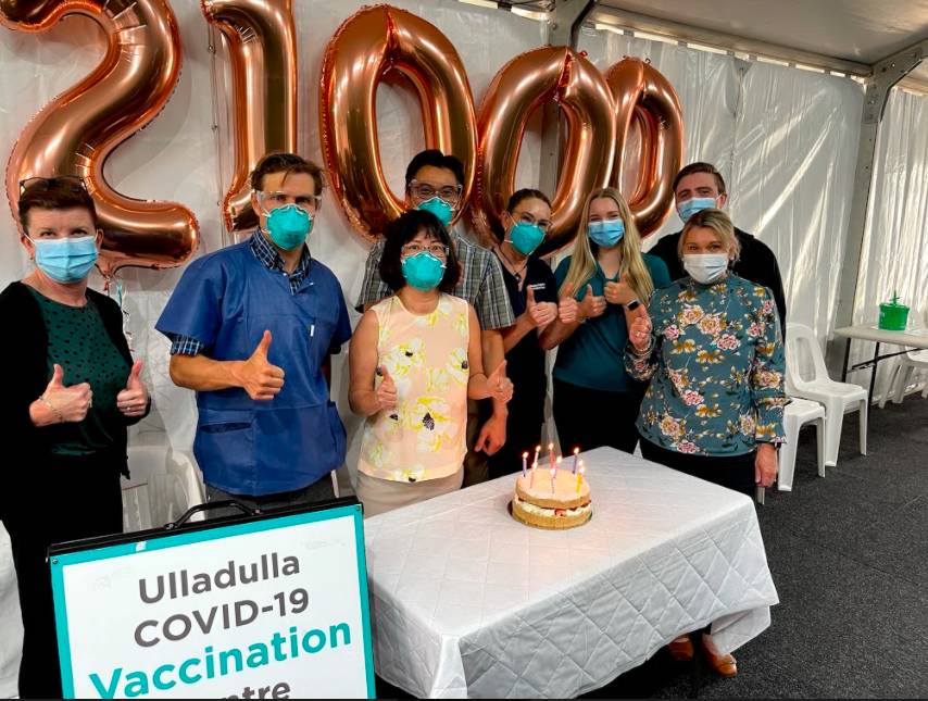 Tribute to local primary health workers as South East NSW vaccination rates reach 80 percent Tribute to local primary health workers as South East NSW vaccination rates reach 80 percent