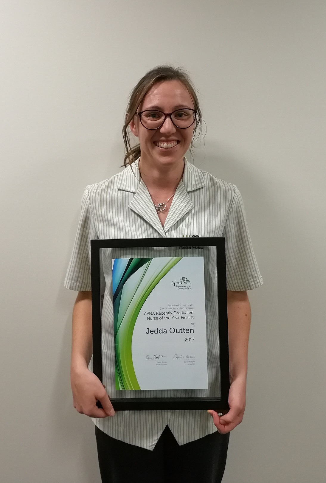 APNA Recently Graduated Nurse of the year finalist! APNA Recently Graduated Nurse of the year finalist!