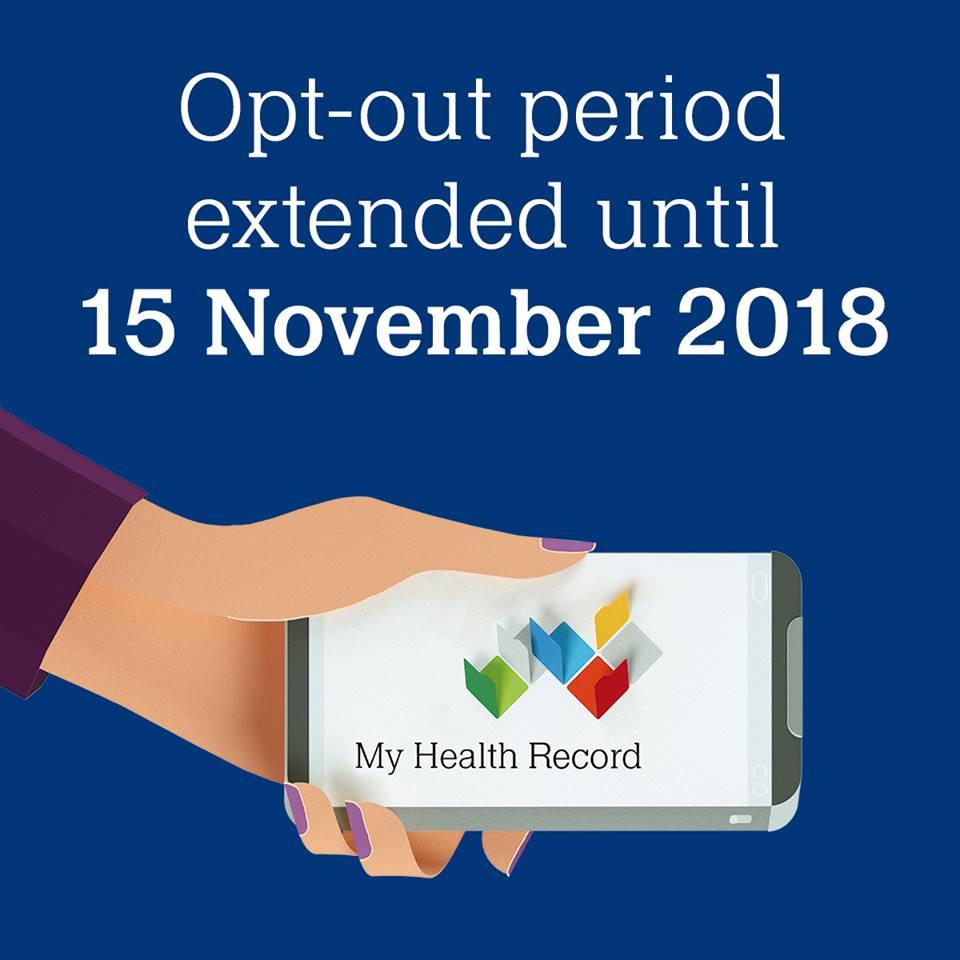 My Health Record opt-out period extended My Health Record opt-out period extended