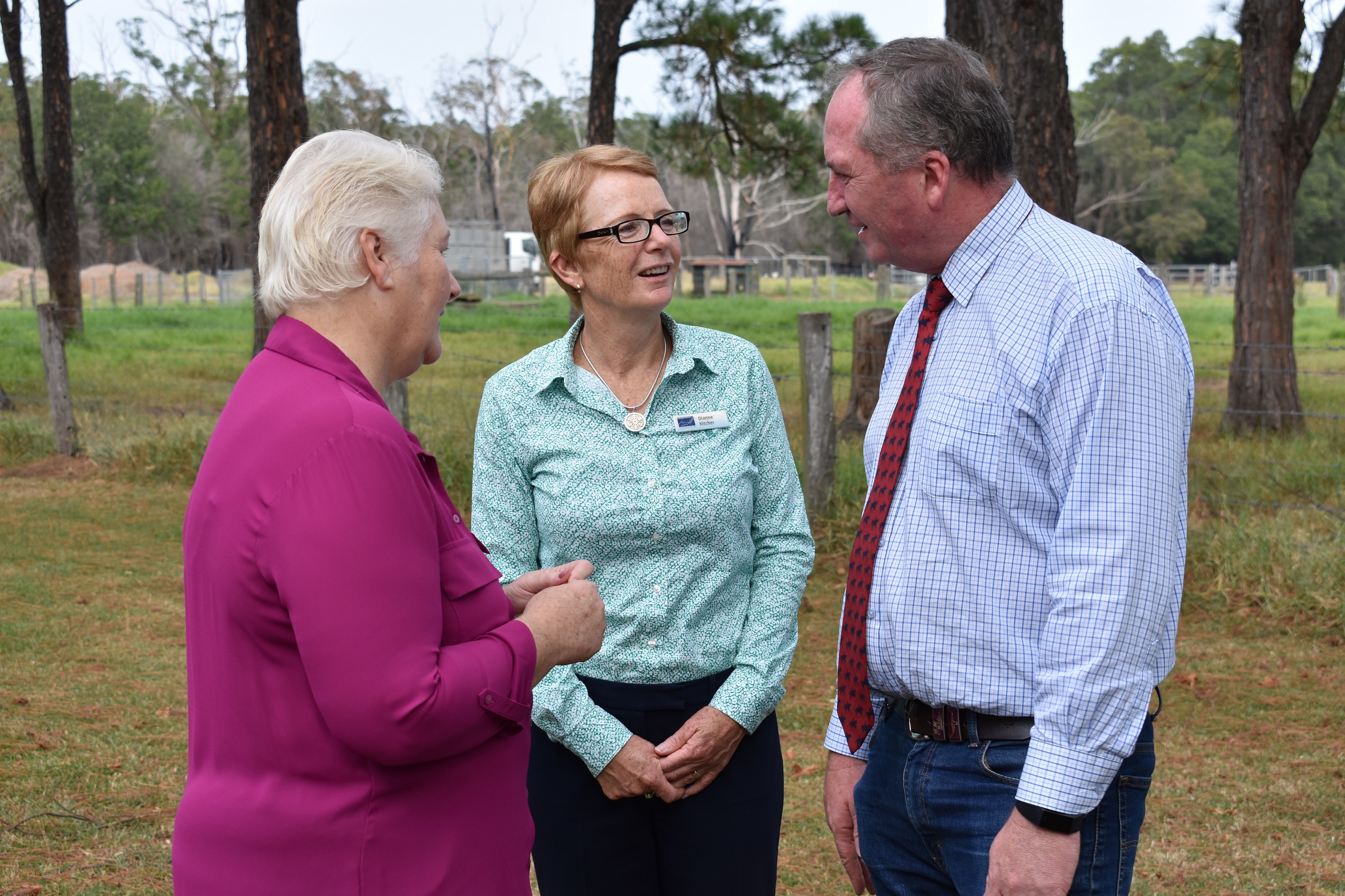 Barnaby Joyce meeting with Dianne re drought support 2