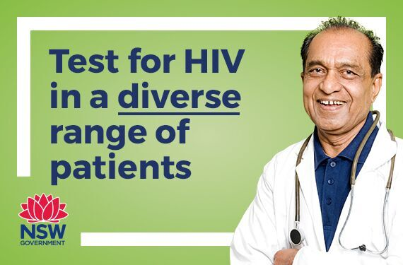 Test for HIV in a diverse range of patients, including heterosexual men Test for HIV in a diverse range of patients, including heterosexual men