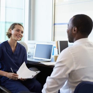 Primary care nurse communication with patients