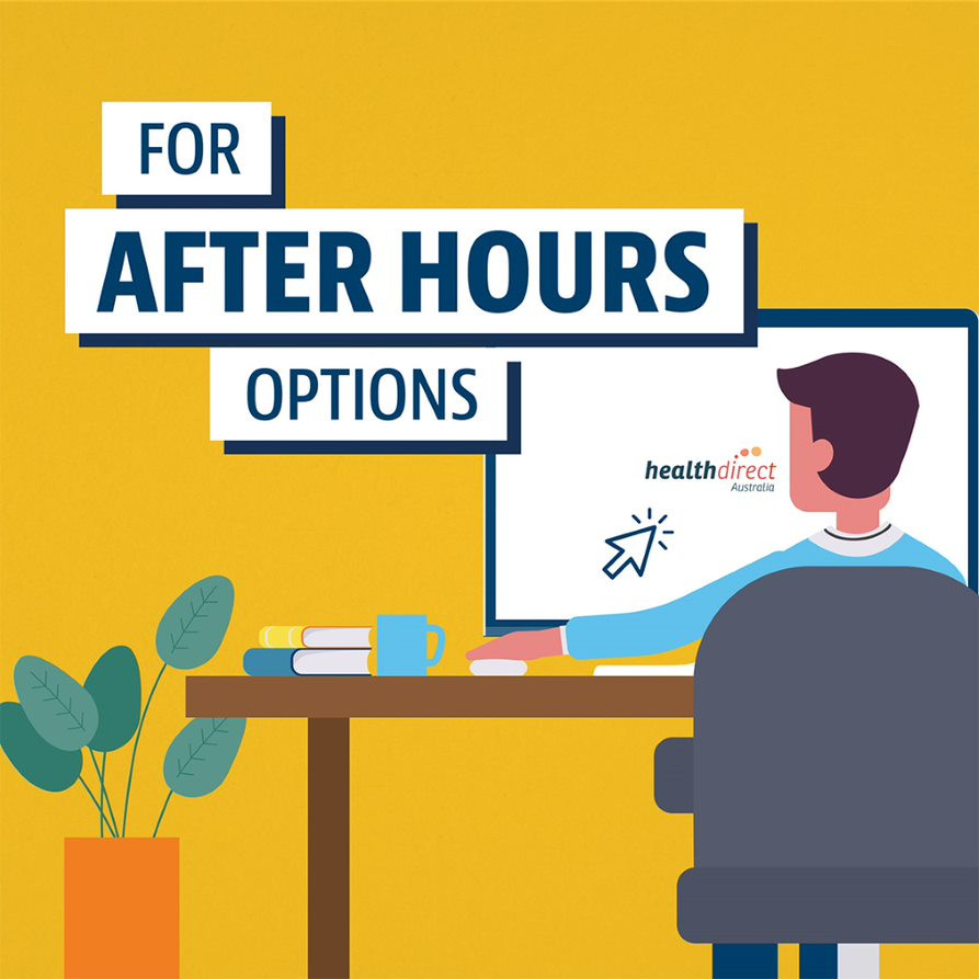 After hours options graphic.