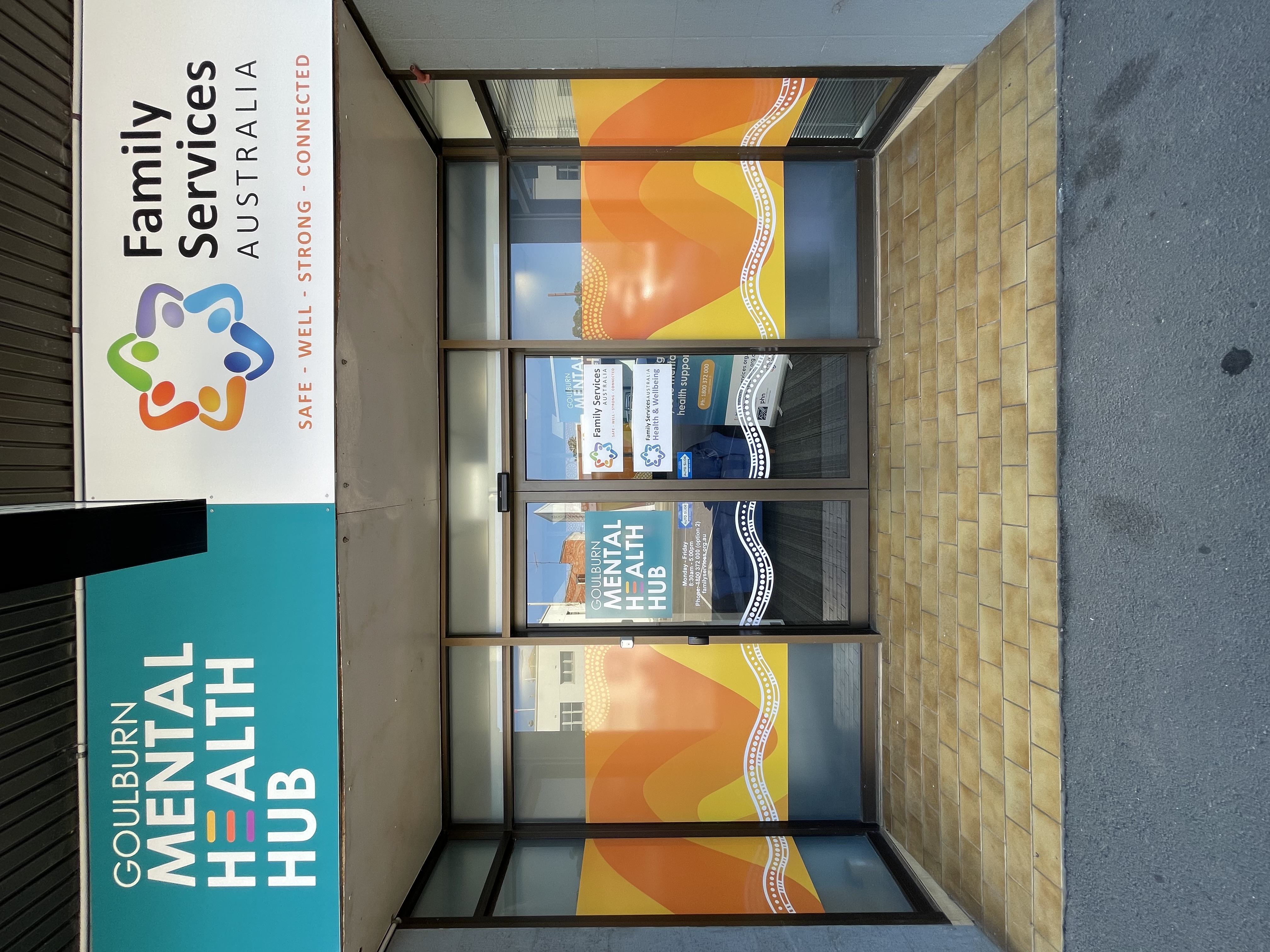 Goulburn Mental Health Hub logo.