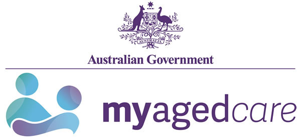 Australian government my aged care logo