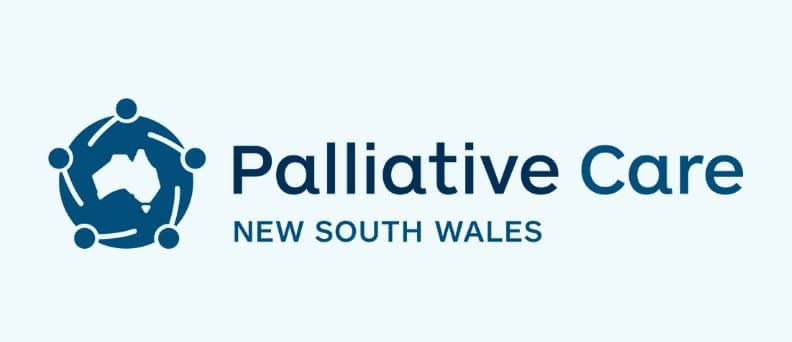 Palliative Care NSW logo.