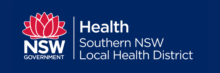 Southern NSW Local Health District logo.