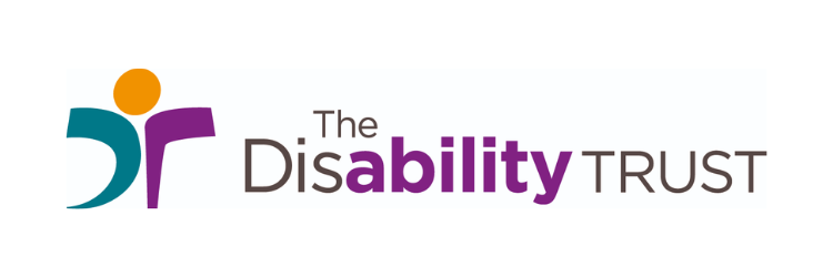 The Disability Trust logo.