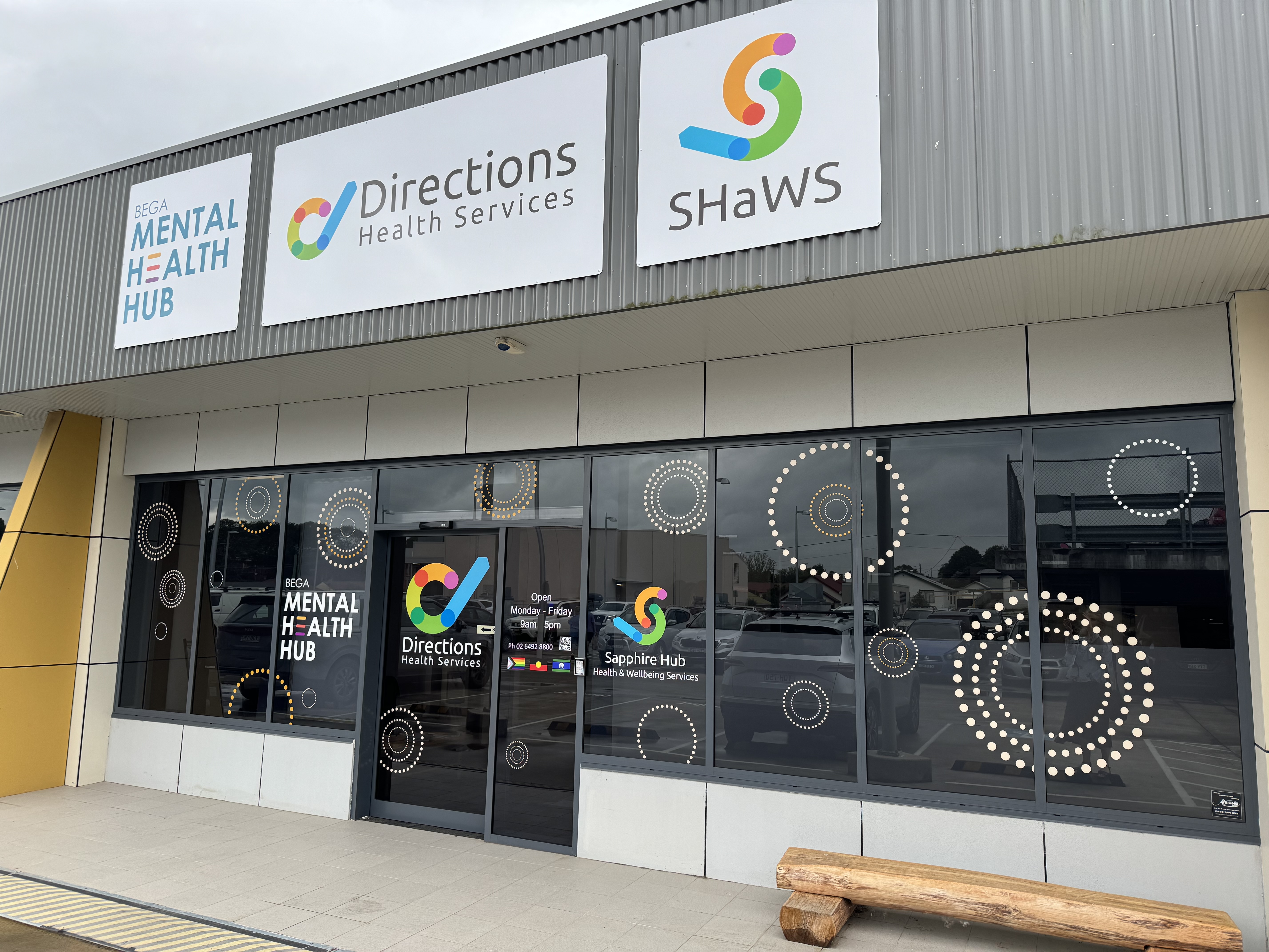 Bega Mental Health Hub logo.